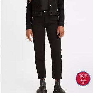 Levi’s Wedgie Straight Black Jeans Size 27
